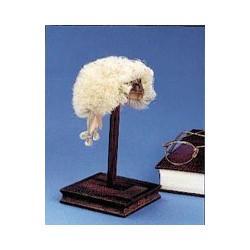Miniature Judge's Bench Wig For Display Only