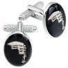 Barrister Wig Cuff Links